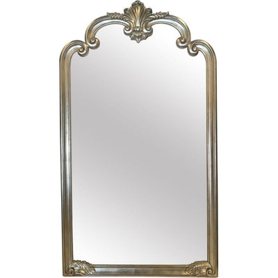 Essentials	Mirror Collection Ornate Leaner Mirror Silver