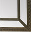 Essentials	Mirror Collection Wooden Framed Leaner Mirror Gold/Bronze