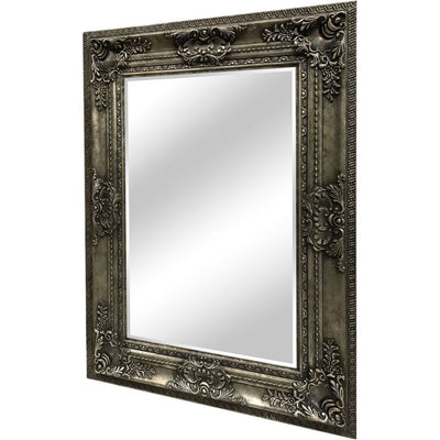Essentials	Mirror Collection Wooden Framed Rectangular Mirror