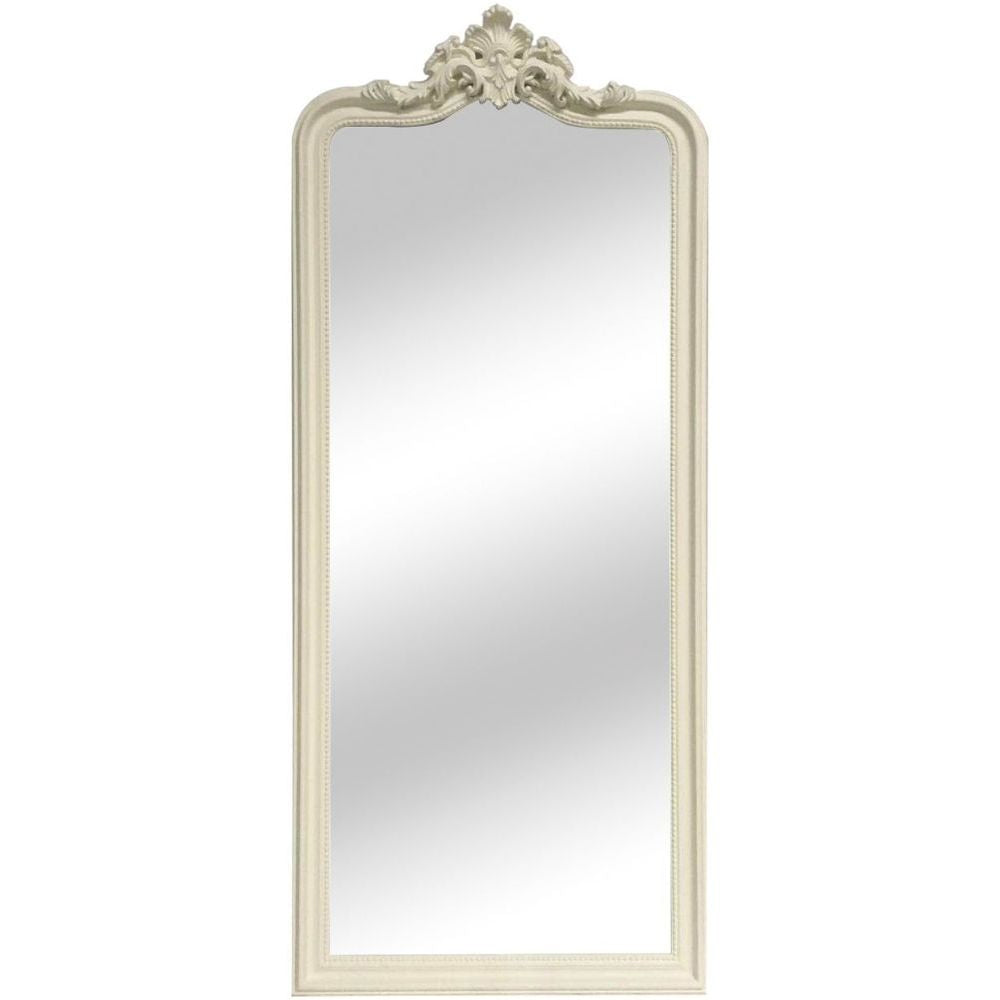Essentials	Mirror Collection Ornate Leaner Mirror Cream