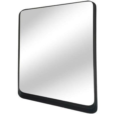 Essentials	Mirror Collection Iron Framed Mirror Black
