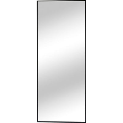 Essentials	Mirror Collection Iron Framed Mirror Black