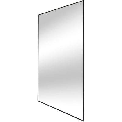 Essentials	Mirror Collection Iron Framed Mirror Black