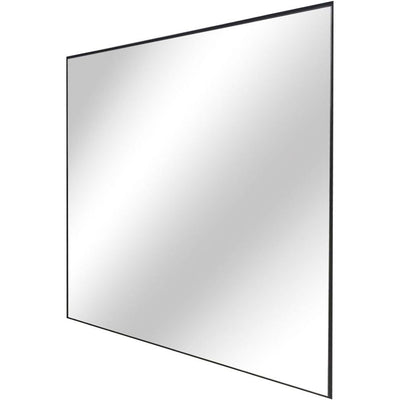 Essentials	Mirror Collection Square Iron Framed Mirror	Black