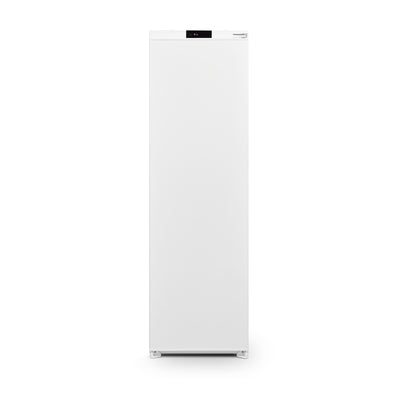 Montpellier MITL294 Integrated Tall Larder Fridge – 294 L, E-Rated, LED Touch Control, Humidity Control, Reversible Door