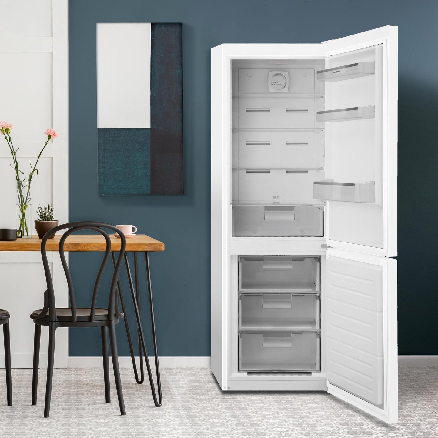 Montpellier 295 L 60/40 No Frost Freestanding Fridge Freezer – MNF1860W