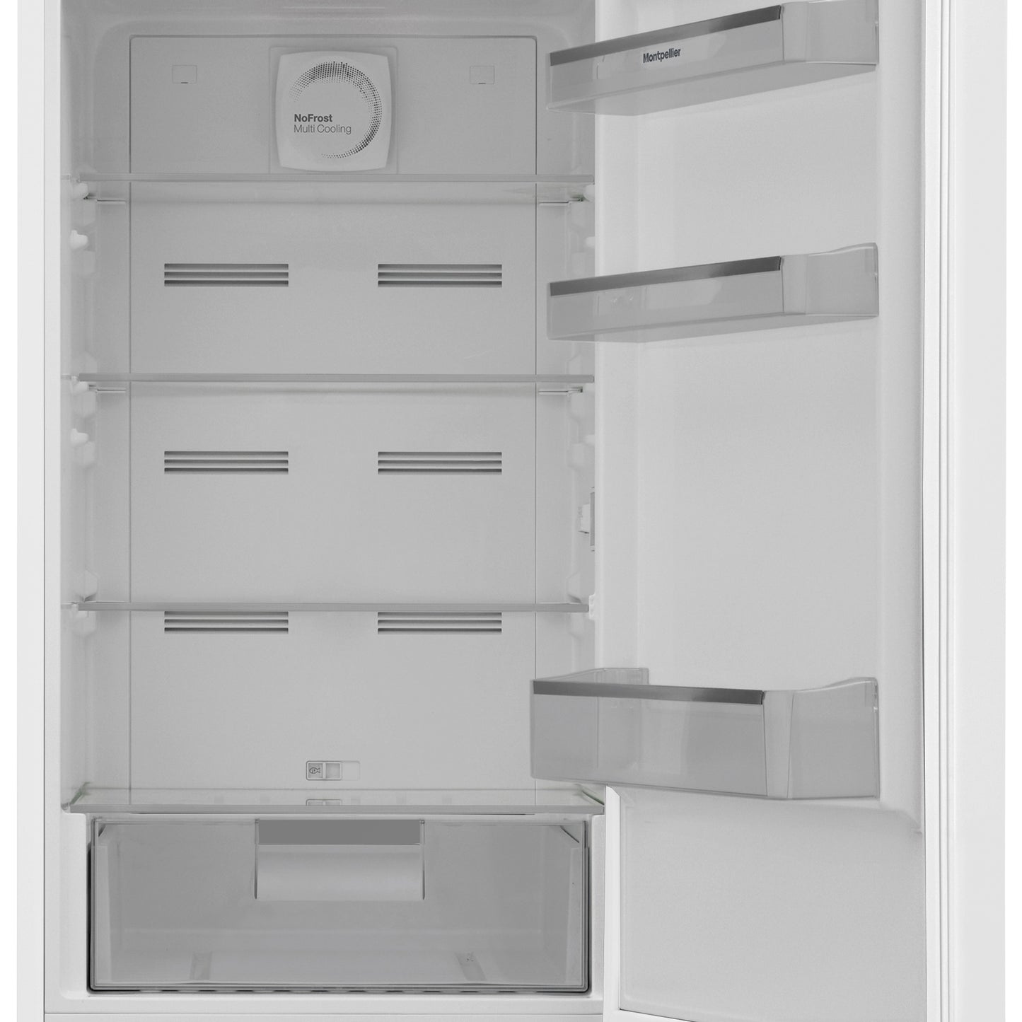 Montpellier 295 L 60/40 No Frost Freestanding Fridge Freezer – MNF1860W