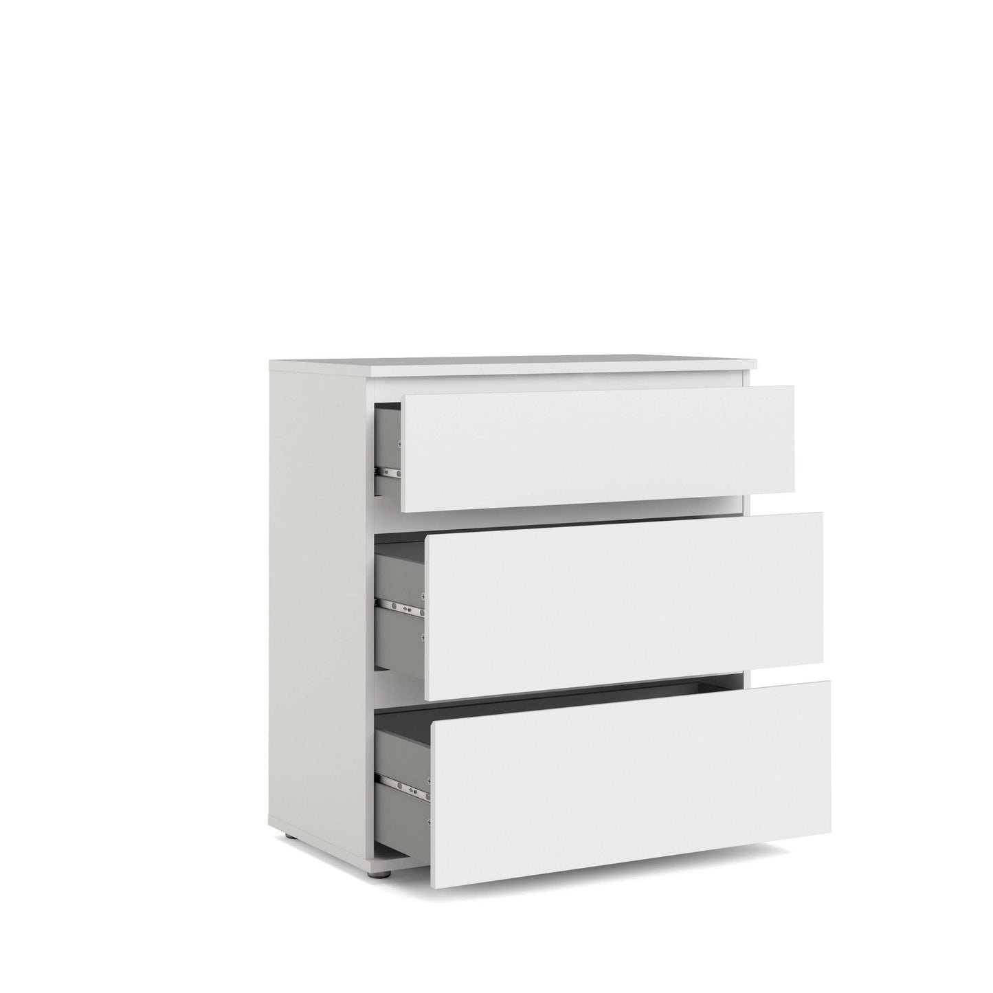 Nova 3 Drawer Chest - White