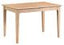 Decor Furniture TABLE NATURAL OAK 1.2M TABLE EXTENDING