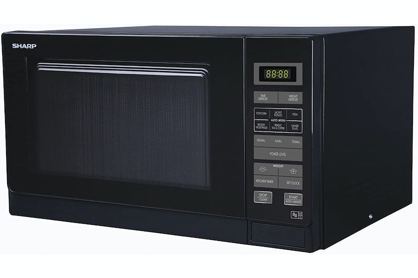 Sharp R372KM Solo Microwave - Black (25L)