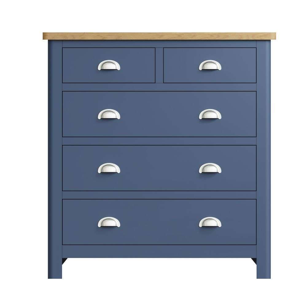 Essentials	RA Bedroom Blue 2 Over 3 Chest
