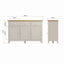 Essentials	RA Dining 3 Door Sideboard Truffle