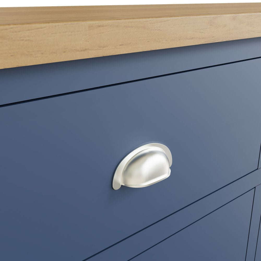 Essentials	RA Bedroom Blue 6 Drawer Chest