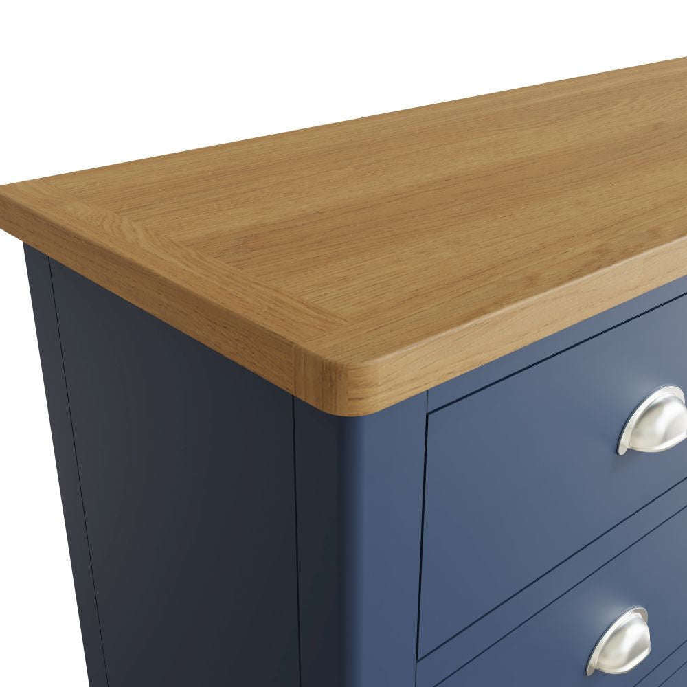 Essentials	RA Bedroom Blue 6 Drawer Chest