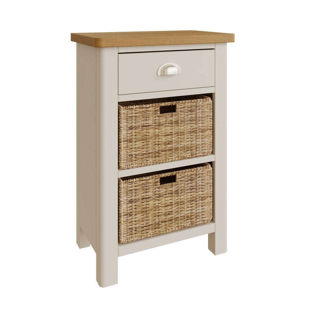 Essentials	RA Dining 1 Drawer 2 Basket Unit Truffle