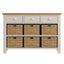 Essentials	RA Dining 3 Drawer 6 Basket Unit Truffle