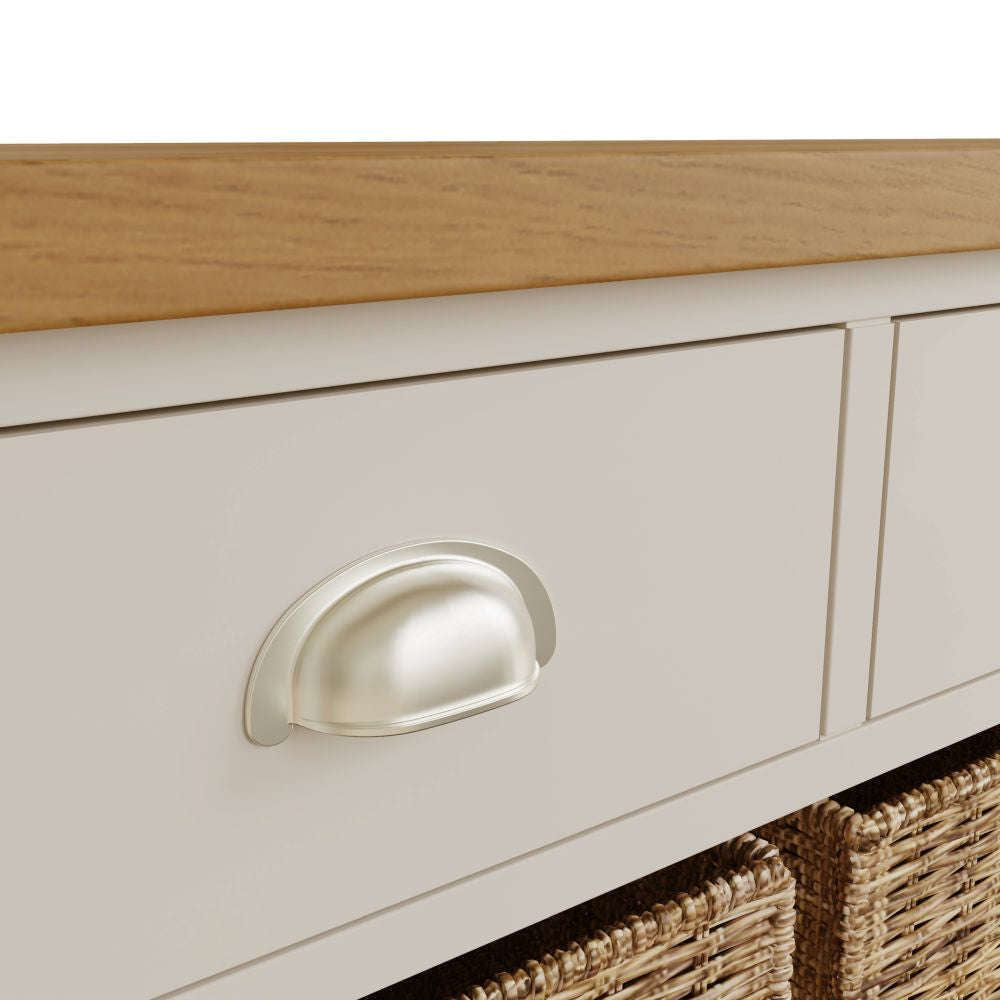Essentials	RA Dining 3 Drawer 6 Basket Unit Truffle