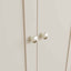 Essentials RA 2 Door Full Hanging Wardrobe - Truffle