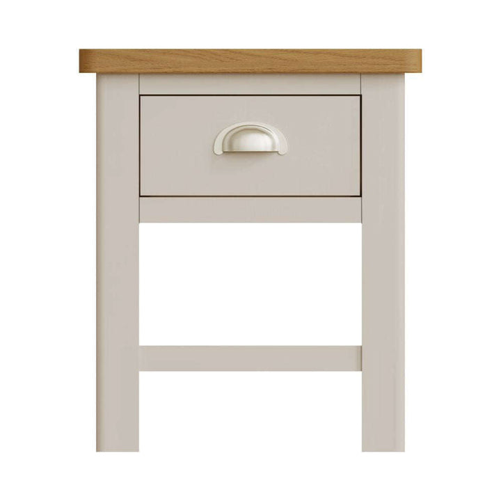 Essentials	RA Dining Truffle 1 Drawer Lamp Table
