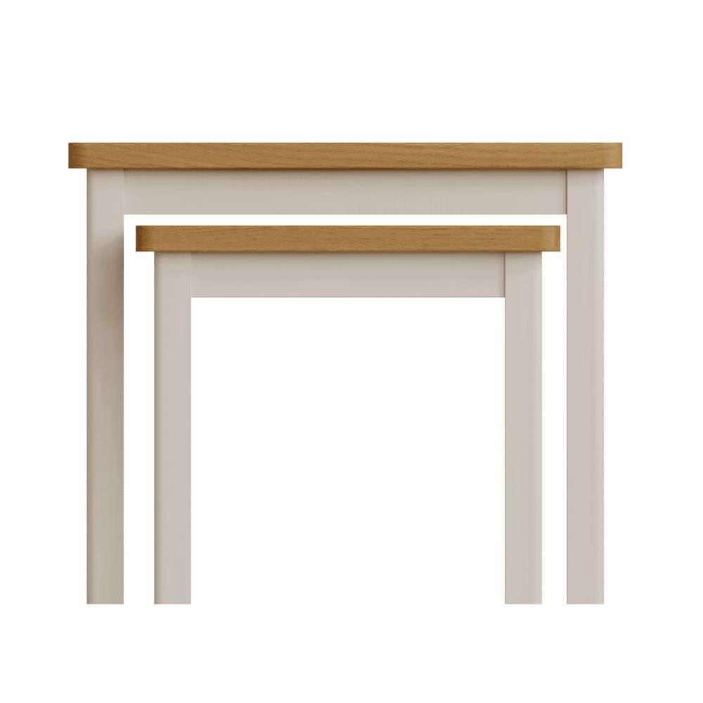 Essentials	RA Dining Nest Of 2 Tables Truffle