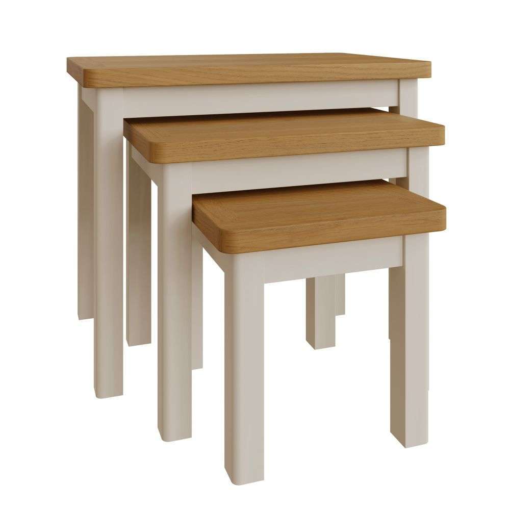 Essentials	RA Dining Nest Of 3 Tables Truffle