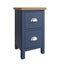 Essentials	RA Bedroom Blue Small Bedside Cabinet