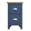 Essentials	RA Bedroom Blue Small Bedside Cabinet