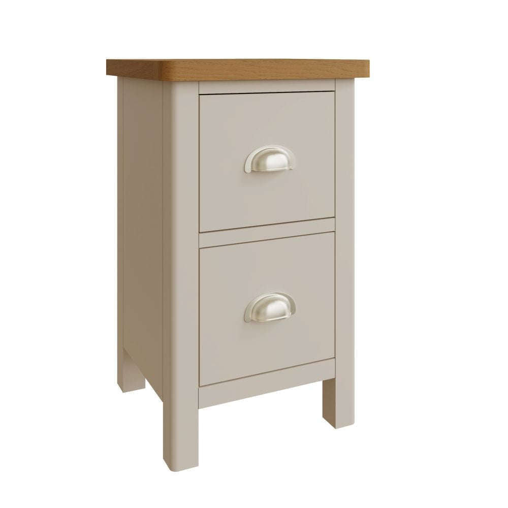 Essentials	RA Bedroom Small Bedside Cabinet Truffle