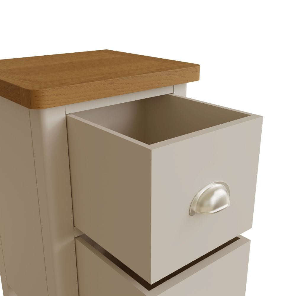 Essentials	RA Bedroom Small Bedside Cabinet Truffle