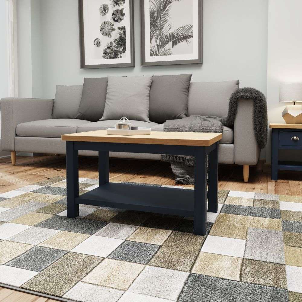 Essentials	RA Dining Blue Small Coffee Table