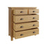 Essentials	RAO Bedroom	2 Over 3 Chest Rustic Oak