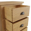 Essentials	RAO Bedroom	5 Drawer Narrow Chest Rustic Oak