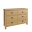 Essentials	RAO Bedroom	6 Drawer Chest Rustic Oak