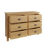 Essentials	RAO Bedroom	6 Drawer Chest Rustic Oak