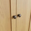 Essentials	RAO Bedroom	2 Door Full Hanging Wardrobe Rustic Oak