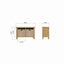 Essentials	RAO Dining Hall Bench
