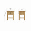 Essentials	RAO Dining 1 Drawer Lamp Table