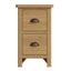 Essentials	RAO Bedroom	Small Bedside Cabinet Rustic Oak