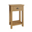 Essentials RAO Dining Telephone Table Rustic Oak