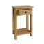 Essentials RAO Dining Telephone Table Rustic Oak