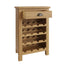 Essentials	RAO Dining Wine Cabinet Rustic Oak