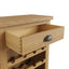 Essentials	RAO Dining Wine Cabinet Rustic Oak