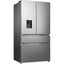 Hisense RF749N4SWSE American Fridge Freezer – Stainless Steel | Non-Plumbed Water Dispenser | Total No Frost | E Energy Rated | Premium Side-by-Side Design