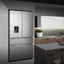 Hisense RF749N4SWSE American Fridge Freezer – Stainless Steel | Non-Plumbed Water Dispenser | Total No Frost | E Energy Rated | Premium Side-by-Side Design