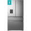 Hisense RF749N4SWSE American Fridge Freezer – Stainless Steel | Non-Plumbed Water Dispenser | Total No Frost | E Energy Rated | Premium Side-by-Side Design