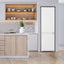 Hisense RIB312F4AWE 177cm High 70/30 Integrated Frost Free Fridge Freezer with Sliding Door Fixing Kit - White - E Rated