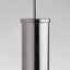 OurHouse Toilet Brush and Bin Set Chrome