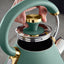 Tower Cavaletto 3Kw 1.7 Litre Pyramid Kettle - Jade & Champagne Gold - T10044JDE