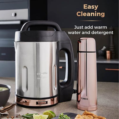 Tower 1.6 Litre Soup Maker With 500Ml Flask - T12055RG