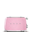 SMEG 50's Retro Style TSF03PKUK 4-Slice Toaster - Pink